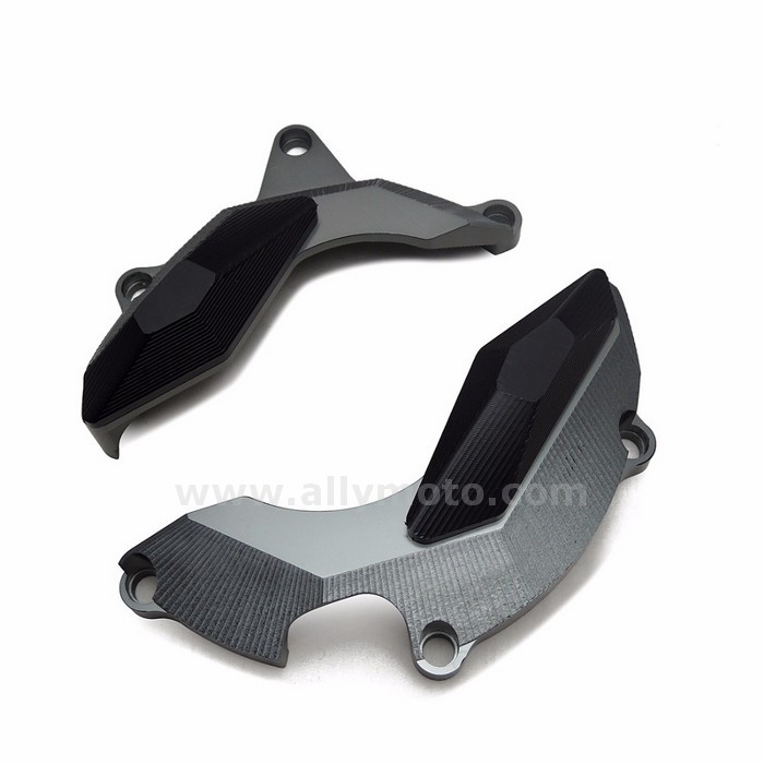 96 Yamaha Yzf - R3 R25 Engine Stator Frame Slider Protector 2013-2016 Yzf-R3 Naked Guard Cover Pad Titanium@5